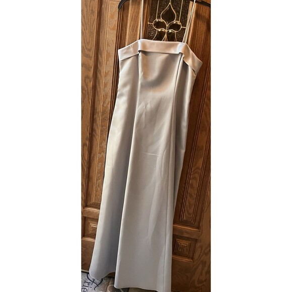 Chelsea Nites Dresses & Skirts - Chelsea Nites Size 6 Gray Shimmery Cocktail Party Cruise Dress Formal Gown